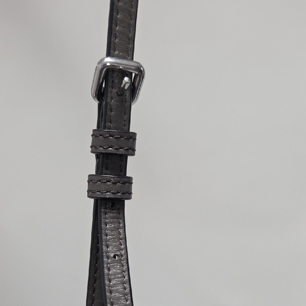 Marc Jacobs Charcoal Leather Crossbody Bag - Picture 8 of 11